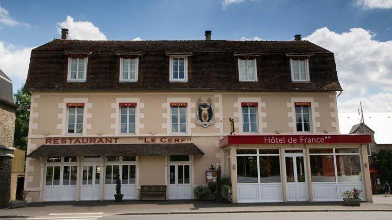 Logis Hotel De France Restaurant Grill Domfront  Ngoại thất bức ảnh
